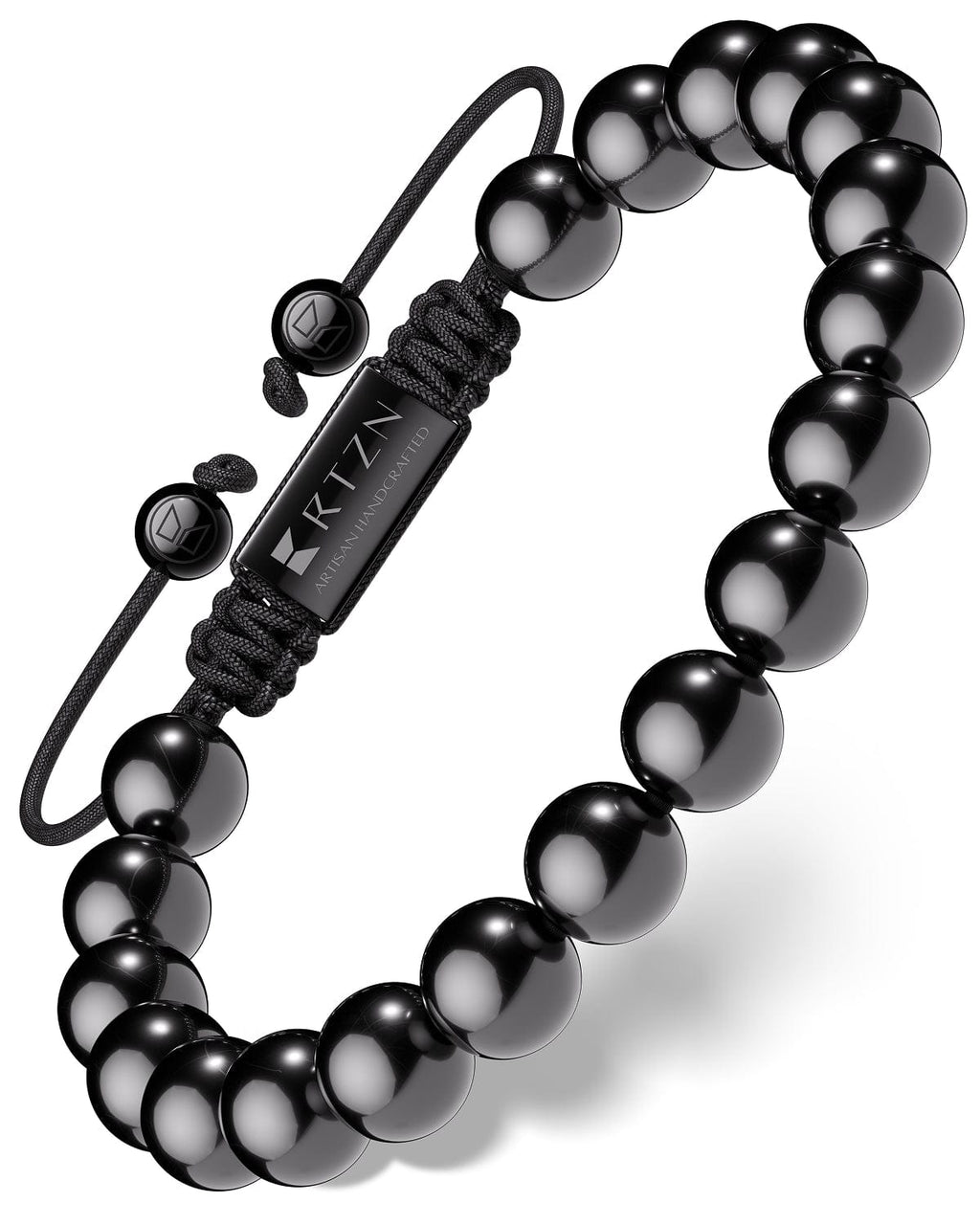 Black Tourmaline Beaded Bracelet - Bali